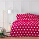 Комплект постельного белья "Lotus Home Perfect Ranforce - Love" красный, семейный