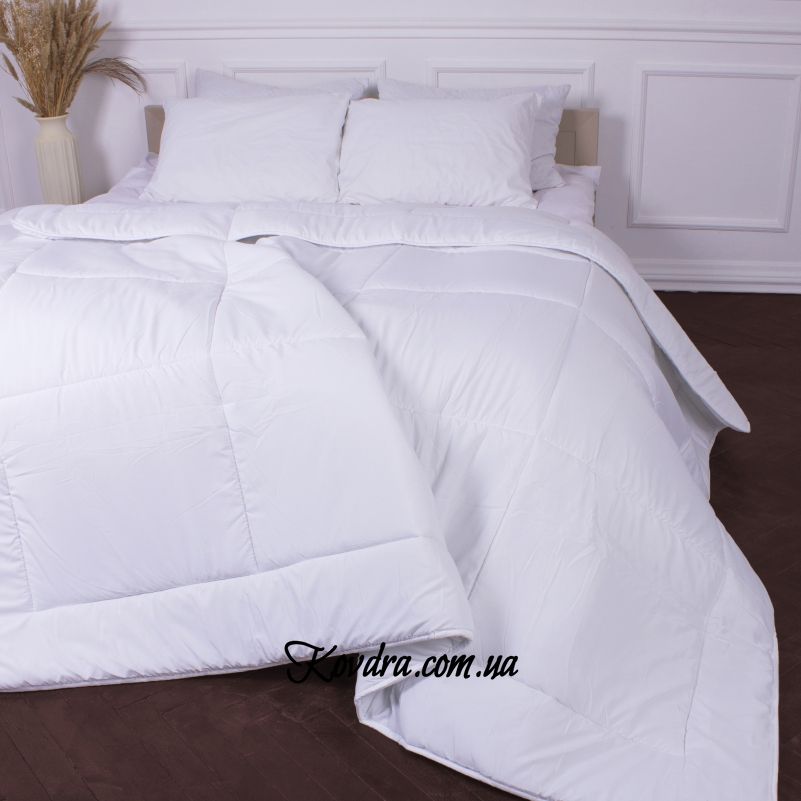Зимнее одеяло антиалергенное с Тенсель Супер Теплое №1636 Eco Light White