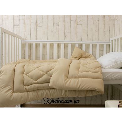 Ковдра 105х140 см вовняна дитяча Beige 320.52ШУ_Бежевий