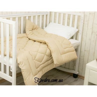 Ковдра 105х140 см вовняна дитяча Beige 320.52ШУ_Бежевий