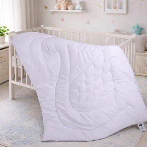 Ковдра антиалергенна MIRSON №0555 Sleepy Friends "Люмі" Eco-Soft (мікросатин) демі, 110х140 см