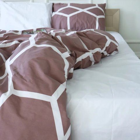 Простирадло MirSon Бязь 17-4818&nbsp;Baden, 150х220 см