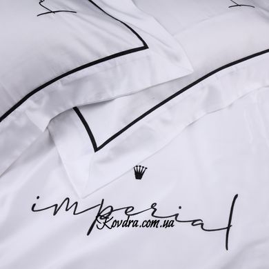 Комплект постільної білизни Imperial Tencel "№01" White, полуторний