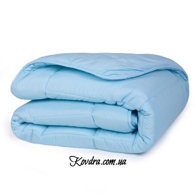 Зимова ковдра антиалергенна EcoSilk Супер Тепла №1631 Eco Light Blue