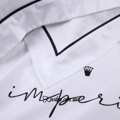 Комплект постільної білизни Imperial Tencel "№01" White, полуторний