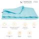 Зимова ковдра антиалергенна EcoSilk Супер Тепла №1631 Eco Light Blue