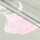 Простирадло "Гінко білоба сіро-рожевий", 145х215 см
