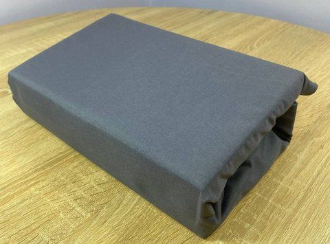 Простынь на резинке microfiber Grеy, 80х200 см