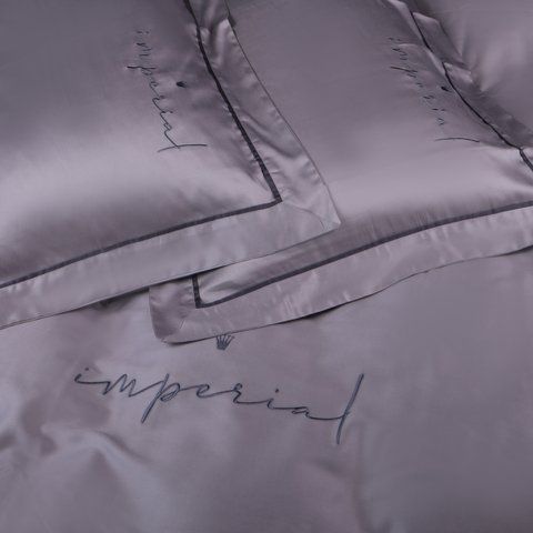 Простирадло на резинці Imperial Tencel "№06" Gray, 90х190+25 см