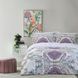 Комплект постельного белья Saten Digital - Violet двуспальный евро