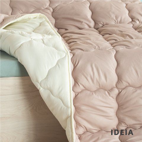 Ковдра вовняна Woolly 155х210 см IDEIA 400 г/м2 зимова, тепла, натуральна, овеча вовна id8-36030