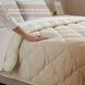 Ковдра вовняна Woolly 155х210 см IDEIA 400 г/м2 зимова, тепла, натуральна, овеча вовна id8-36030