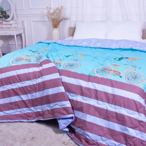 Ковдра бавовняна Демі №2822 Сolor Fun Line Alta 110х140 см mn2200006700173