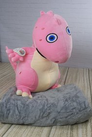 Плед-игрушка "Дракоша Pink" 110х150