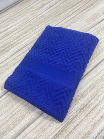 Рушник Zigzag, синій 50х90 см