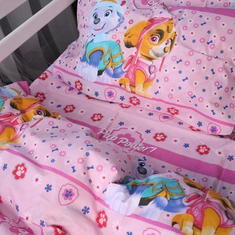 Наволочка MirSon Бязь 17-0860 Paw Patrol Girl Edition, 40х60 см