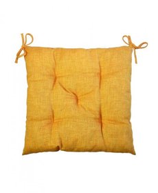Подушка для стільця TopHit, жовта 40х40 см