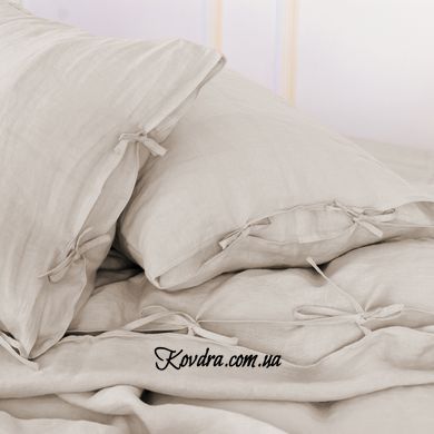 Простирадло Льон Natural Linen "Jasmine", 110х160 см