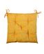 Подушка для стула TopHit, желтая 40х40 см