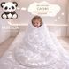 Ковдра бамбукова MIRSON №0507 Sleepy Friends "Бамбі" Bamboo (сатин) демі, 110х140 см
