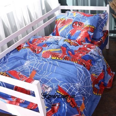 Комплект постільної білизни Mirson Ranforce Elite 17-0799 Hero Spider-Man, манеж