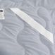 Наматрасник №1713 Eco Light Blue (EcoSilk) (обычный на резинке по углам)