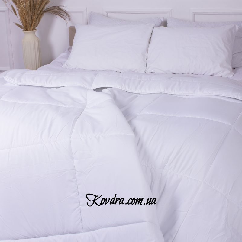 Зимнее одеяло антиалергенное Eco-Soft Супер Теплое №1648 Eco Light White