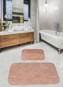 Набір килимків для ванної кімнати - Gold Pudra, 50х60см + 60х100см cb11007214