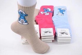 Жіночі шкарпетки "Смурфи" в асортименті, 36-40р. 061021-8_of_ra