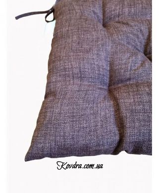 Подушка для стула TopHit, коричневая 40х40 см