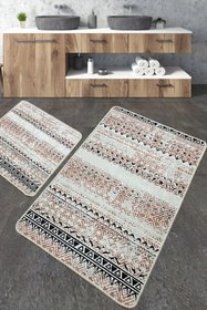 Набір килимків для ванної кімнати RAQUEL, 60х100 см та 50х60 см