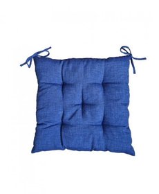 Подушка для стула TopHit, синяя 40х40 см