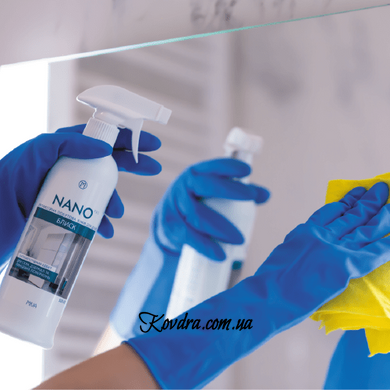 NANO PRO Блеск, универсальное средство для мытья окон и глянцевых фасадов, 500 мл