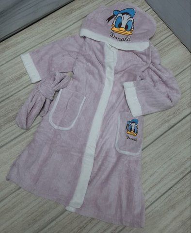 Халат "Donald", сирень 8-12 лет