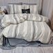 Комплект постельного белья хлопок "NOSTALGIC stripe", евро двоспальный на резинке