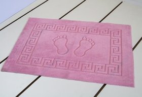 Килимок для ванної прогумований "Ніжки", рожевий - 45х65см ts-01644_ra
