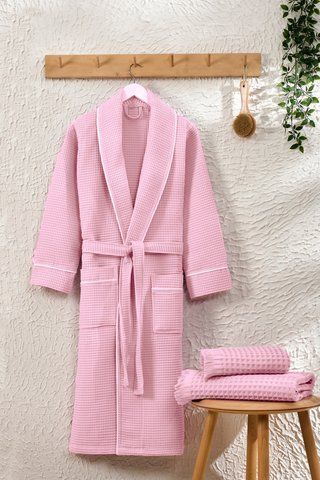 Халат жіночий вафельний TM Zeron Exclusive Pembe XL rj20514