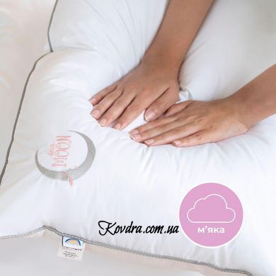 Подушка Sweet Moon 50х70 см PAPAELLA штучний пух бавовна перкаль з вишивкою м'яка, id8-32885*002