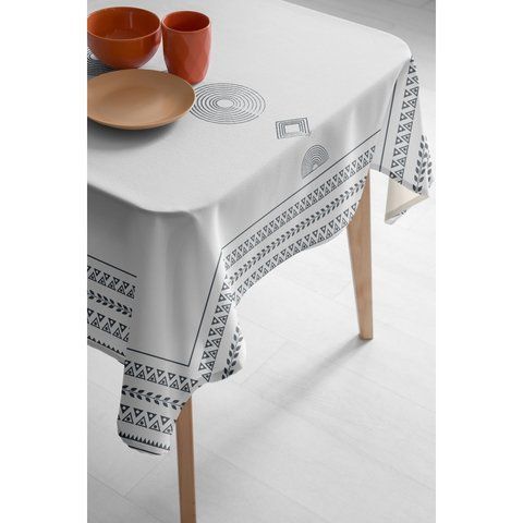 Скатертина "Lotus Home - Геометрія", 140х240 см