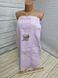 Набор для сауны женский Nilteks Sauna Cotton фиолетовый