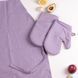 Набор №214 - Lavender (прихватки, Рукавица, фартук), рогожа/полупанама