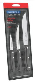 Набор кухонных ножей топориков Ultracorte - 3 предмета