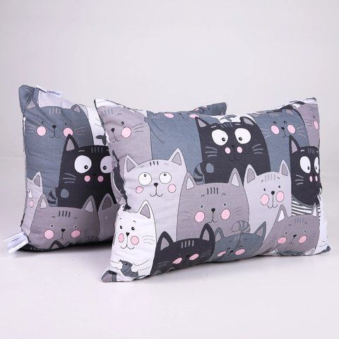 Набір подушок №0147 Сolor Fun Line 17-0543 Hendri Eco-Soft (середні), 50х70 см