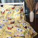 Комплект постільної білизни Mirson Ranforce Elite 17-0804 Funny Sponge Bob, манеж