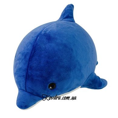 Подушка-трансформер "Дельфін", синій