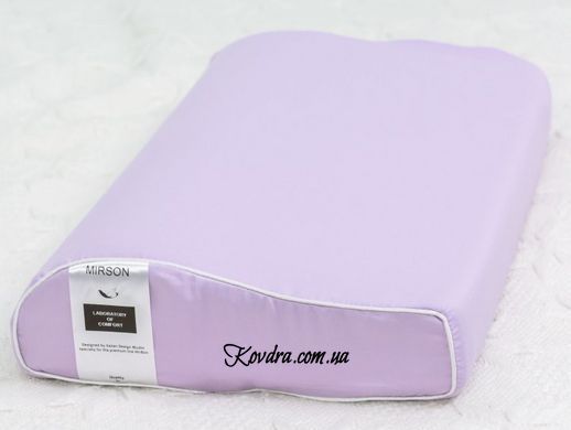 Подушка ортопедична №7071 Elite Delicate satin Calypso KIDDY Girl, 50х29х5/8 см