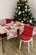 Подушка на стул Merry Christmas красная, D-40 см