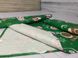 Кухоное полотенце "Снеговики", зеленые 33х74