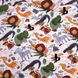 Комплект постельного белья Бязь 17-0920 Jungle Friends, манеж