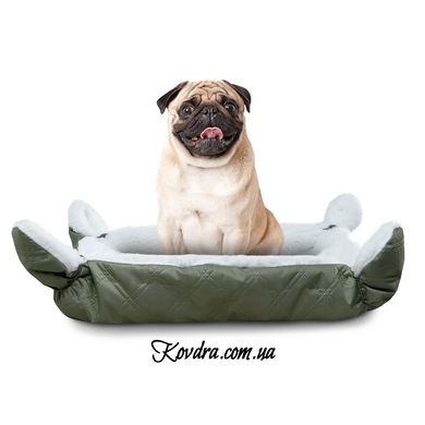 Лежак для кішок собак зелений, 90×110 см